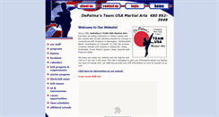Desktop Screenshot of depalmaskarate.com